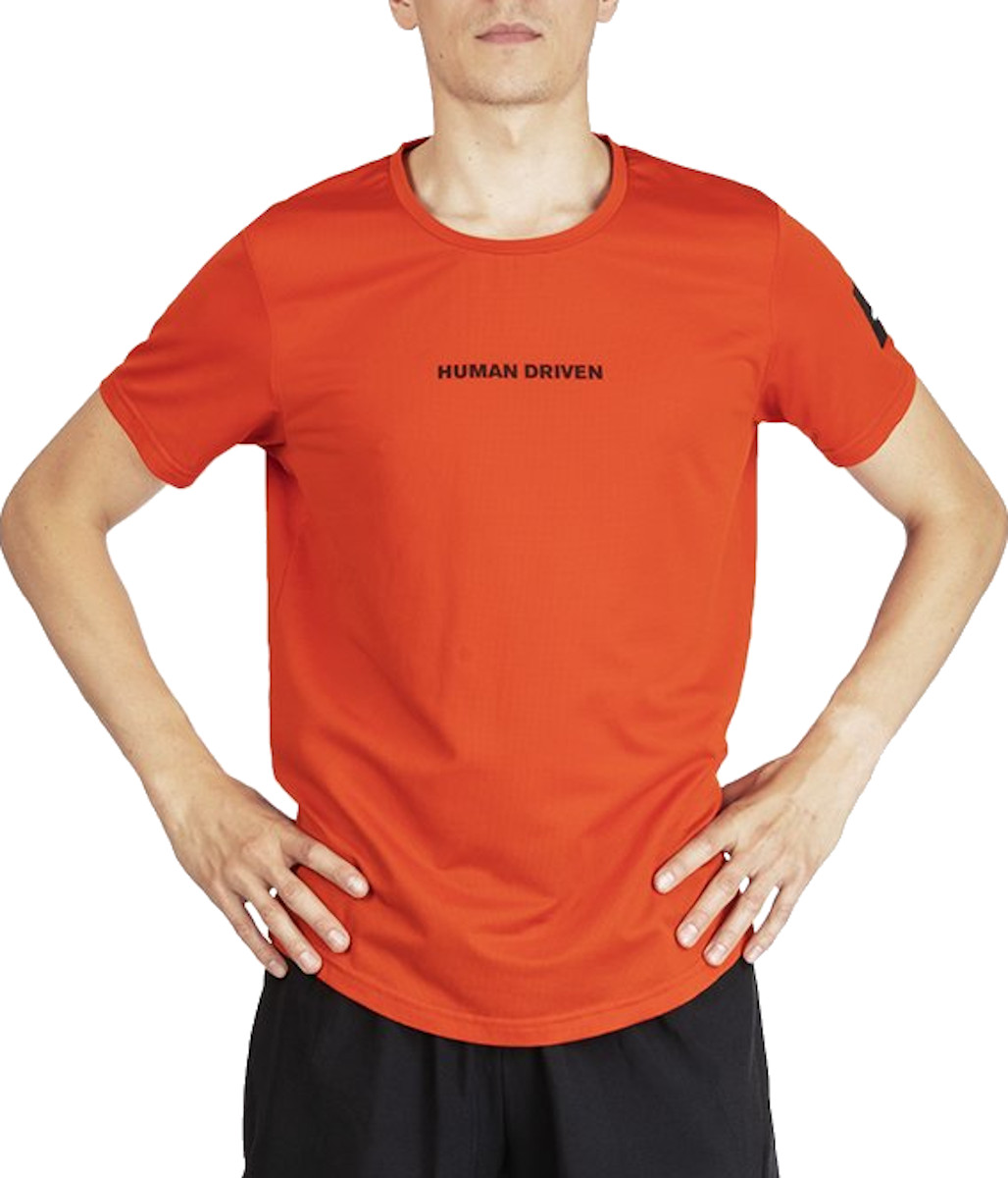 Unisexové běžecké tričko s krátkým rukávem Saysky Human Driven Combat