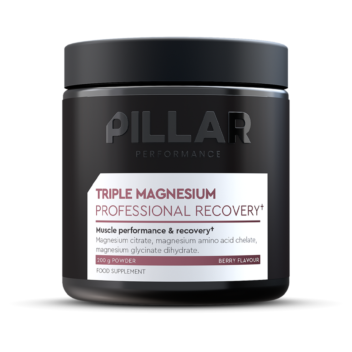 Vitaminas y minerales Pillar Performance Triple Magnesium Professional Berry
