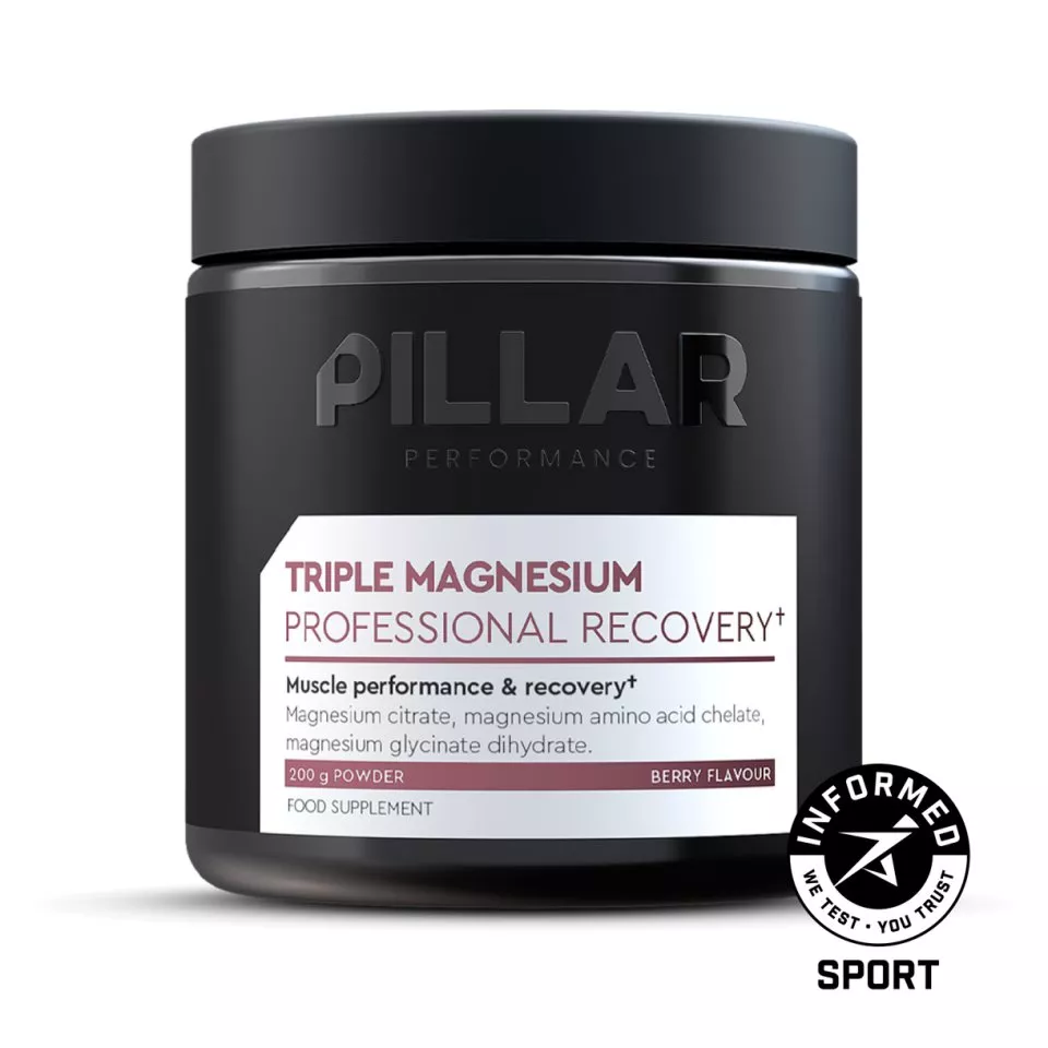 Vitaminas e minerais Pillar Performance Triple Magnesium Professional Berry