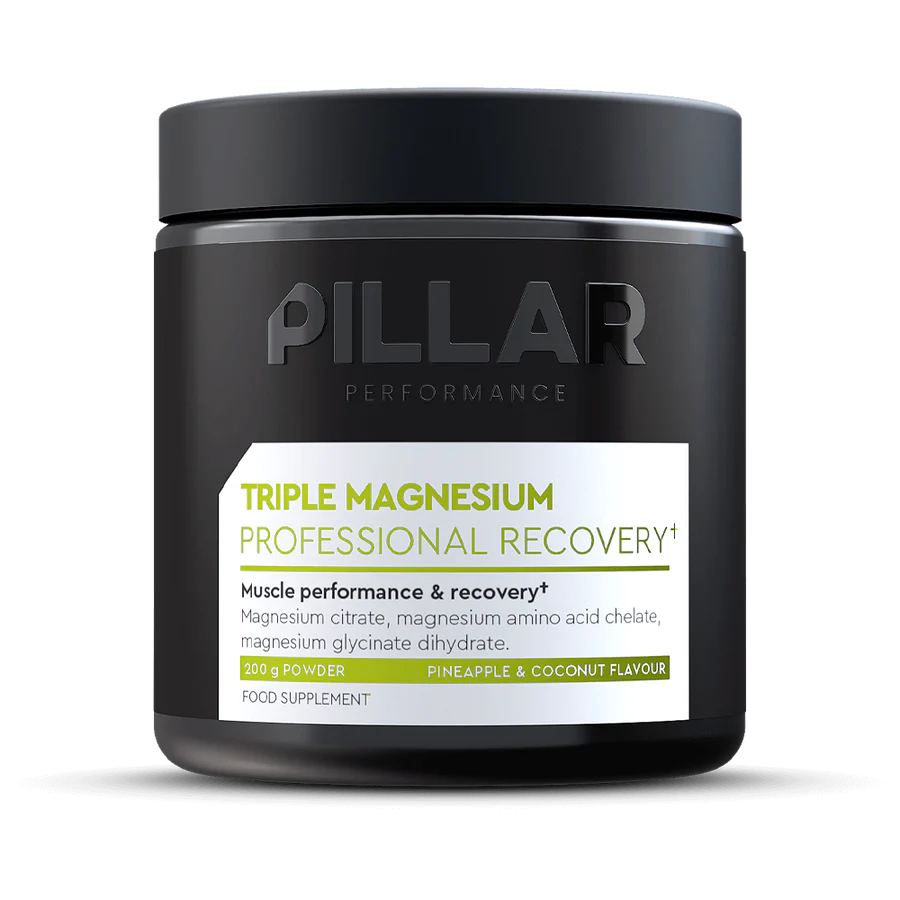 Vitamine si minerale Pillar Performance Triple Magnesium Professional Recovery Powder Pineapple Coconut