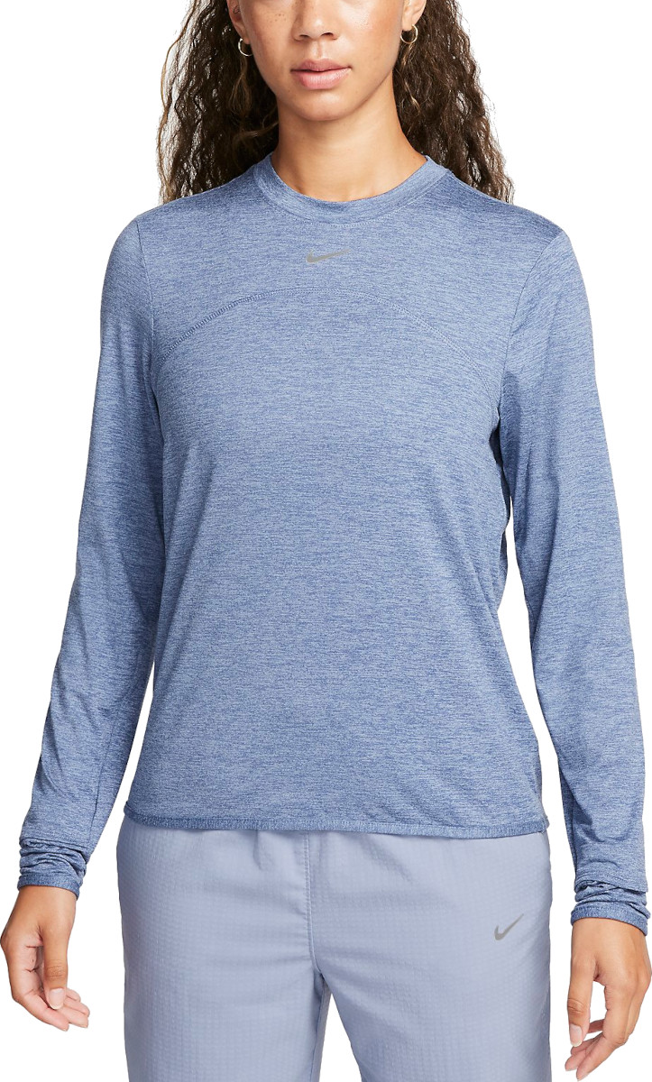 Tee-shirt à manches longues Nike W NK SWIFT ELMNT DF UV CRW TOP