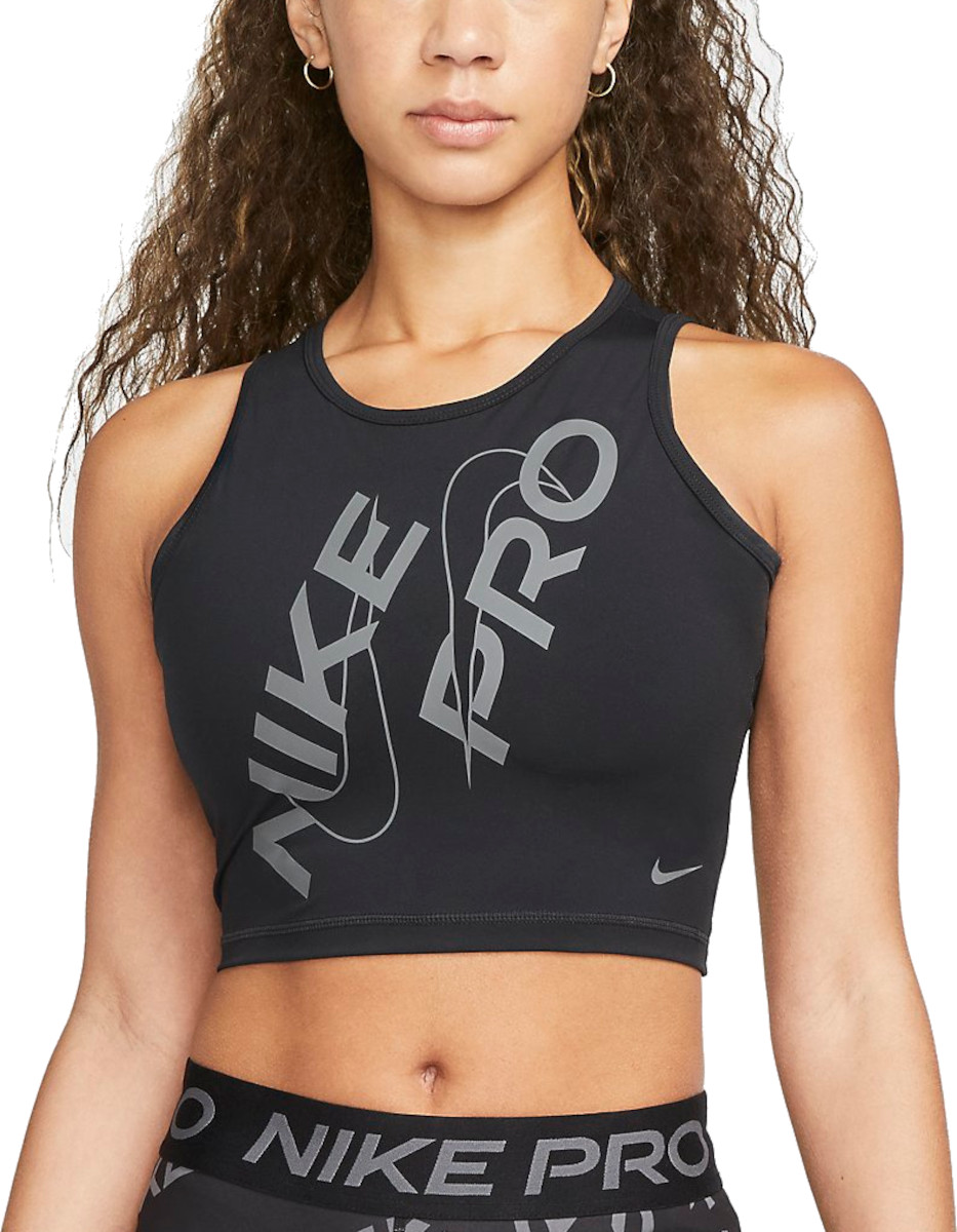 Débardeurs Nike W NP DF CROP TANK GRX