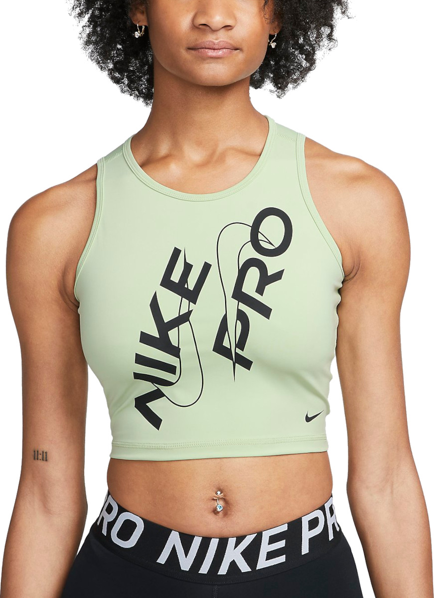 Αμάνικο Nike W NP DF CROP TANK GRX