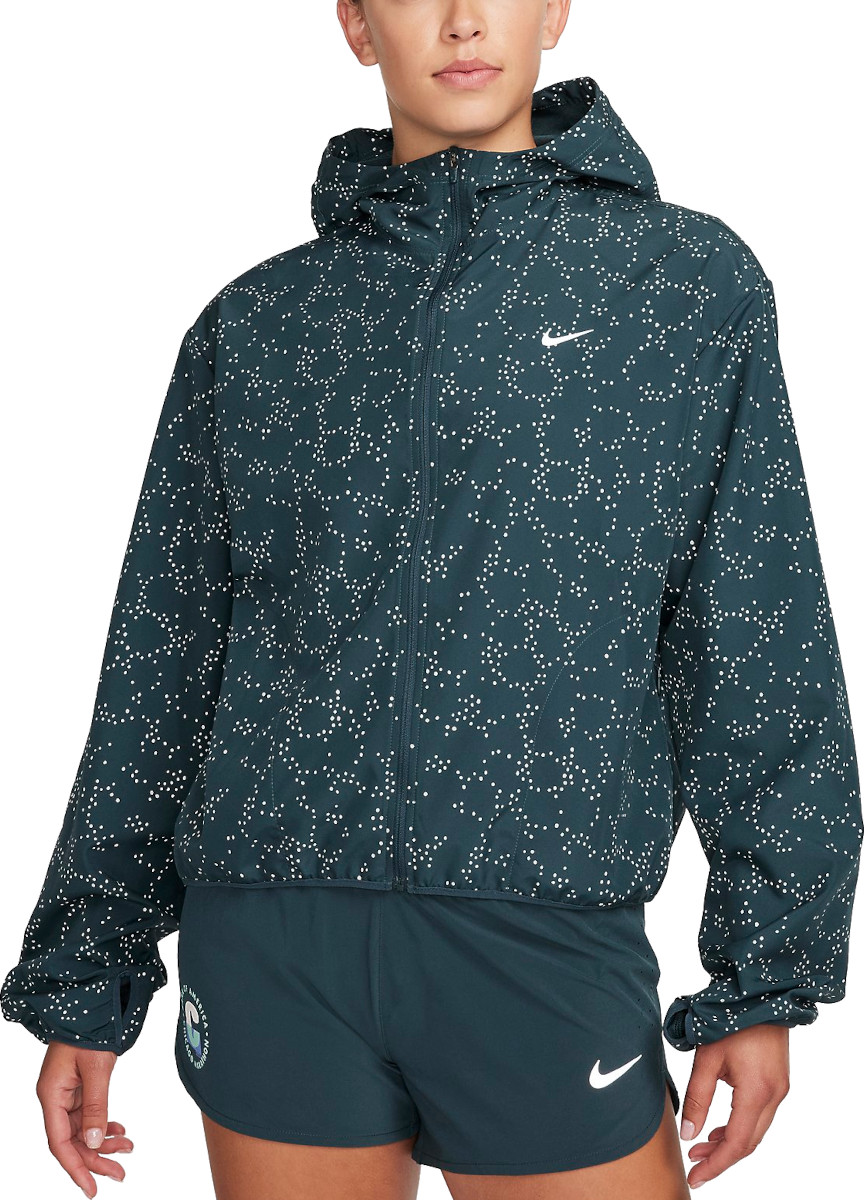Dámská běžecká bunda s kapucí Nike Dri-FIT