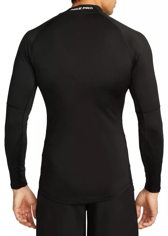 Pánské fitness tričko Dri-FIT s dlouhým rukávem a stojáčkem Nike Pro