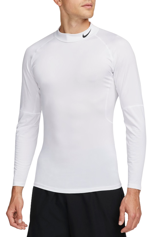 Pánské fitness tričko Dri-FIT s dlouhým rukávem a stojáčkem Nike Pro