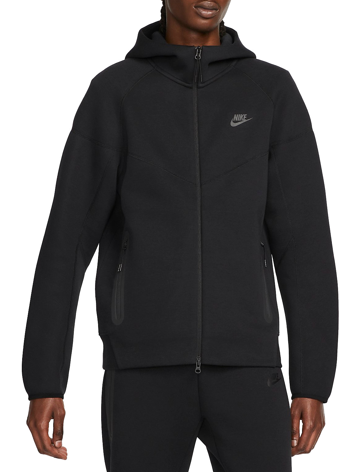 Majica s kapuljačom Nike M NK TCH FLC FZ WR HOODIE