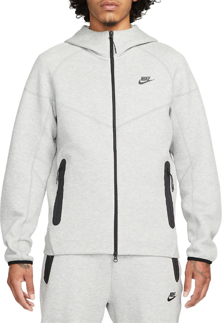 Sweatshirt med hætte Nike M NK TCH FLC FZ WR HOODIE