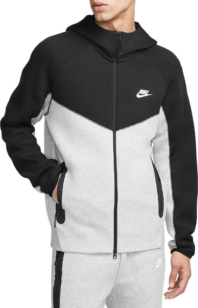 Mikina s kapucňou Nike M NK TCH FLC FZ WR HOODIE