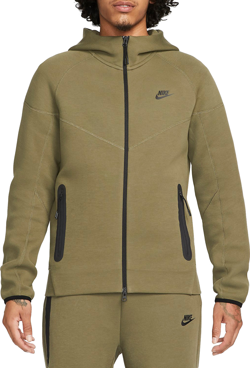 Nike M NK TCH FLC FZ WR HOODIE Kapucnis melegítő felsők