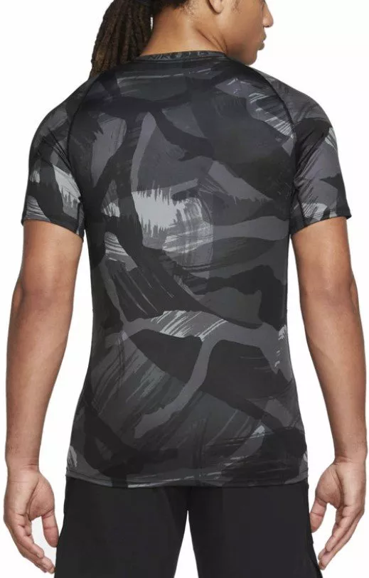 Camiseta Nike M NP DF SLIM TOP SS CAMO AOP