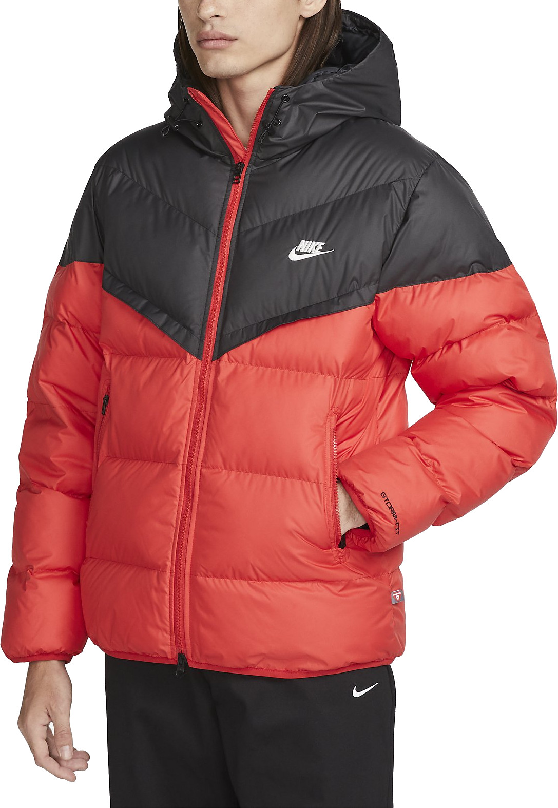 Jakke med hætte Nike M NK SF WR PL-FLD HD JKT