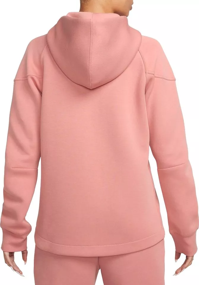 Sweatshirt med hætte Nike W NSW TCH FLC WR FZ HDY