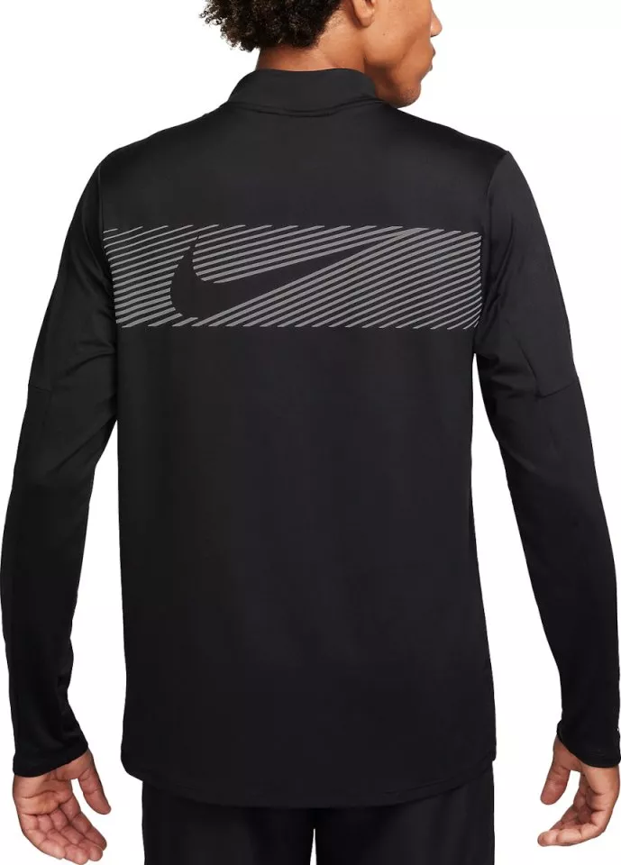 Mikina Nike M NK DF ELMNT TOP HZ FLASH HBR