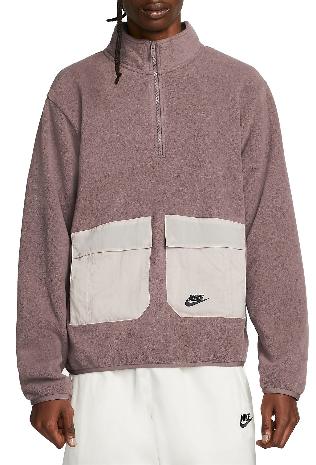 Pánská flísová mikina s polovičním zipem Nike Sportswear