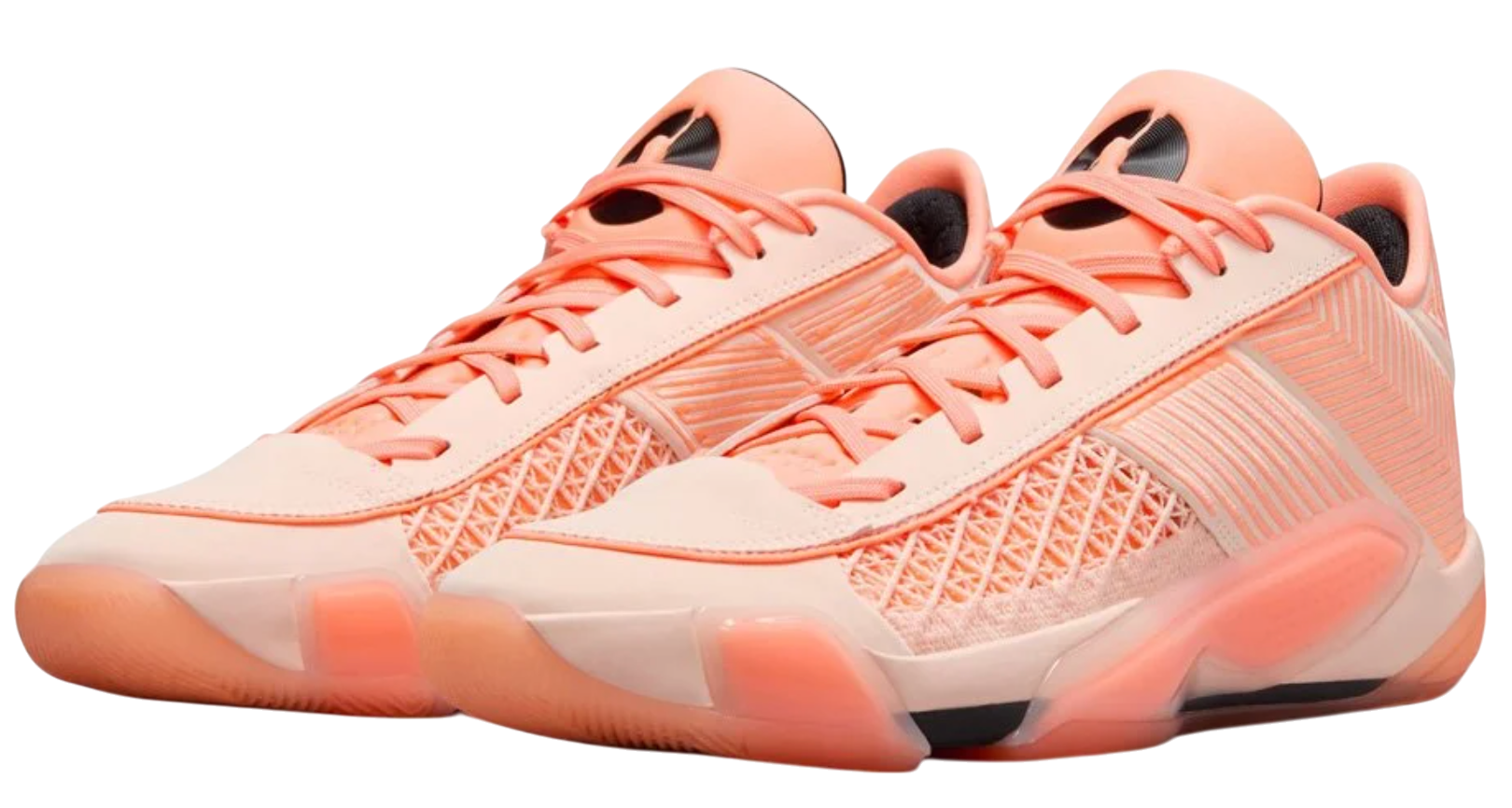 Air Jordan XXXVIII Low PF 27㎝ Buty Air Jordan XXXVIII Low White/Black/Pure Platinum