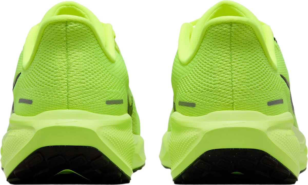 Neon green nike running shoes on sale