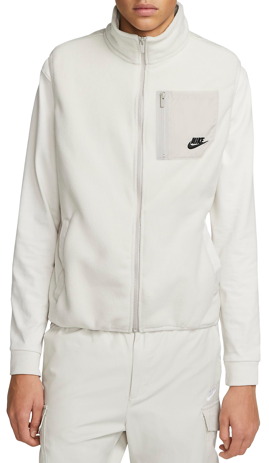 gilet nike blanc