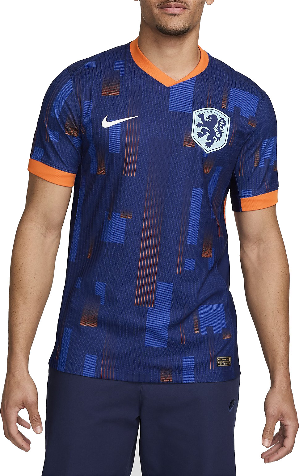 Pánský dres s krátkým rukávem Nike Dri-FIT ADV Nizozemsko 2024, zápasový/hostující