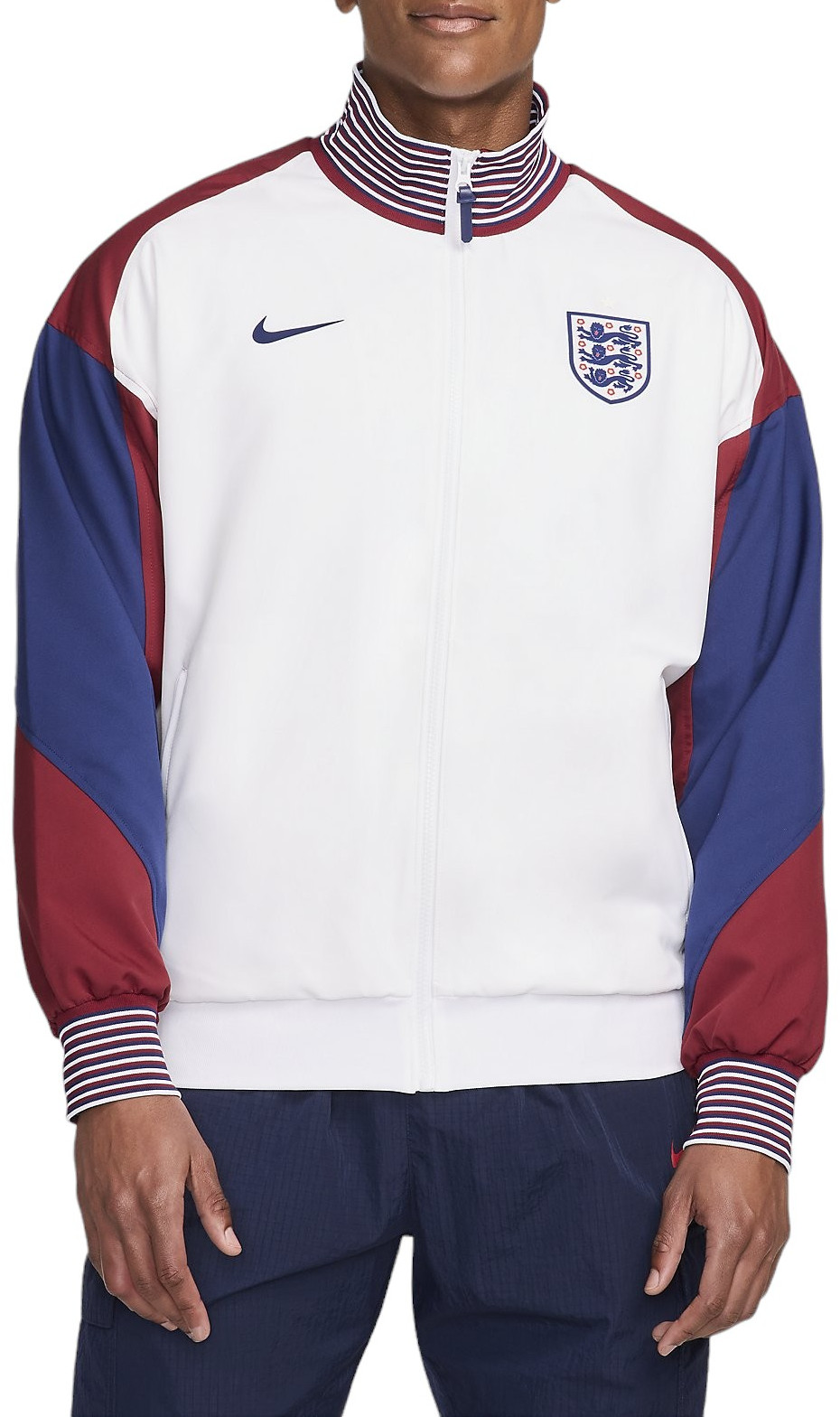 Pánská fotbalová bunda Nike Dri-FIT Anglie Strike Anthem