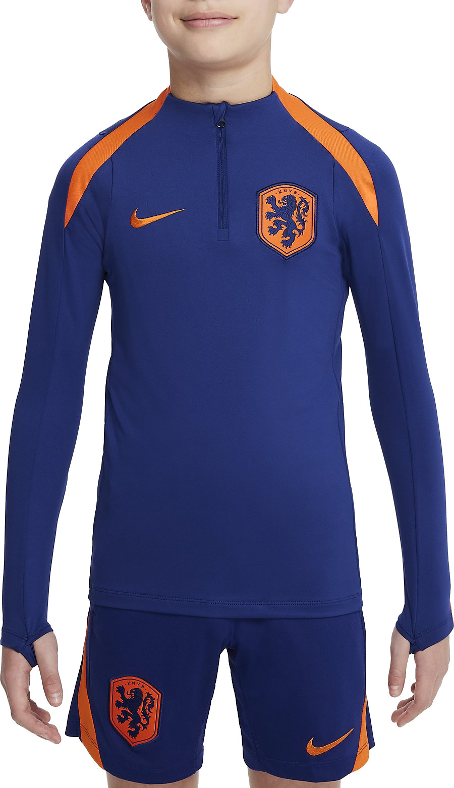 Langærmet T-shirt Nike KNVB Y NK DF STRK DRILL TOP K
