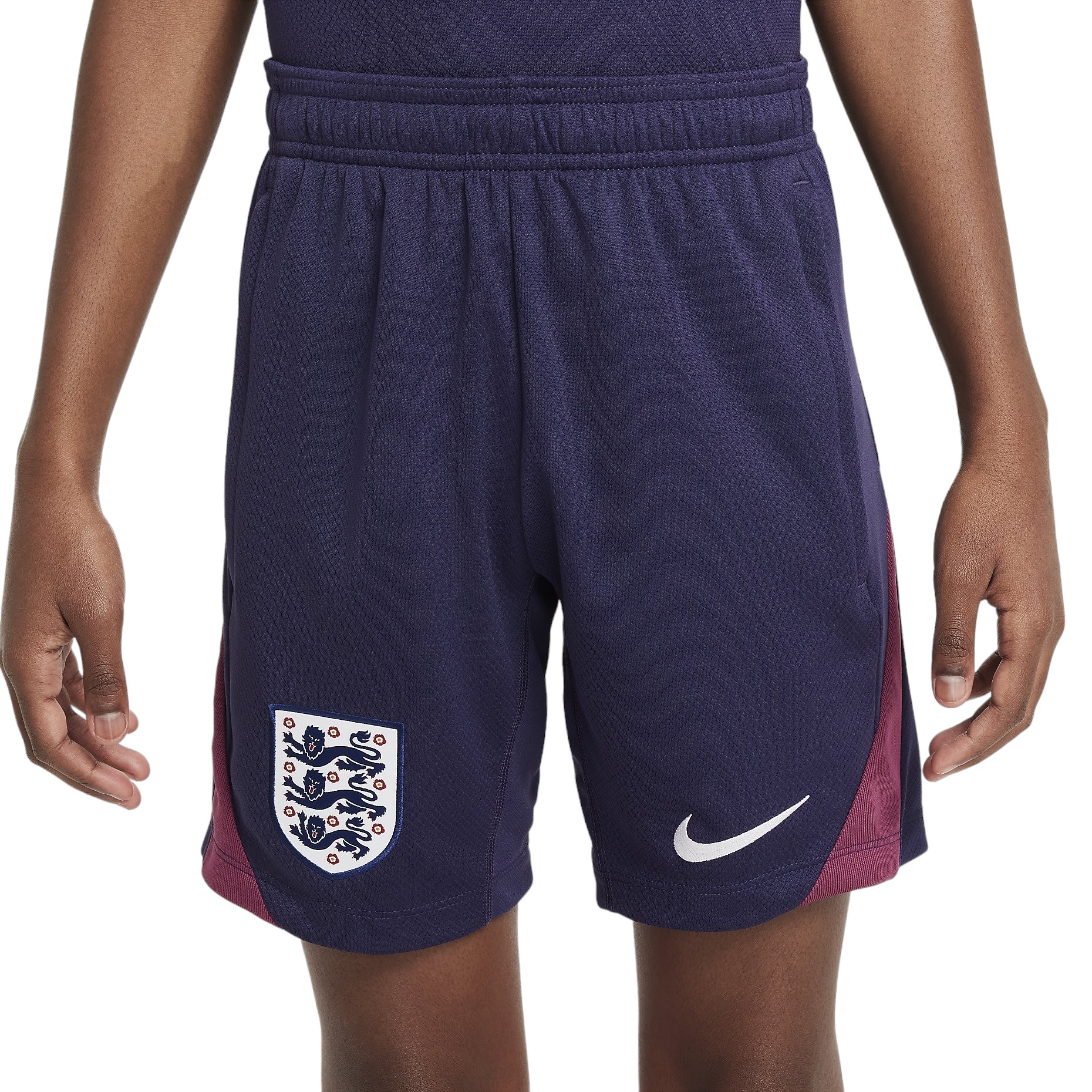 Dětské pleteninové fotbalové kraťasy Nike Dri-FIT Anglie Strike