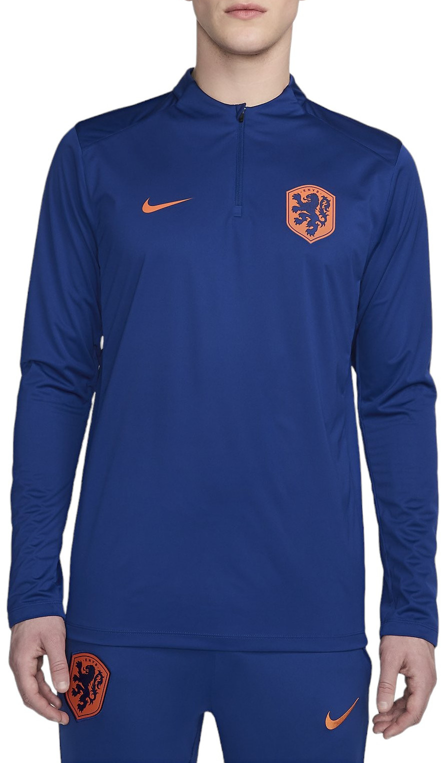 Langærmet T-shirt Nike KNVB M NK SF STRK DRIL TOP