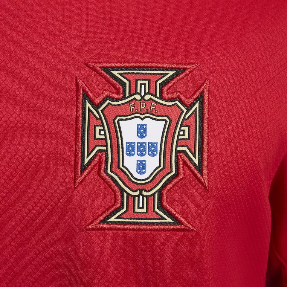 Pánský domácí dres s krátkým rukávem Nike Dri-FIT Portugalsko Stadium 2024