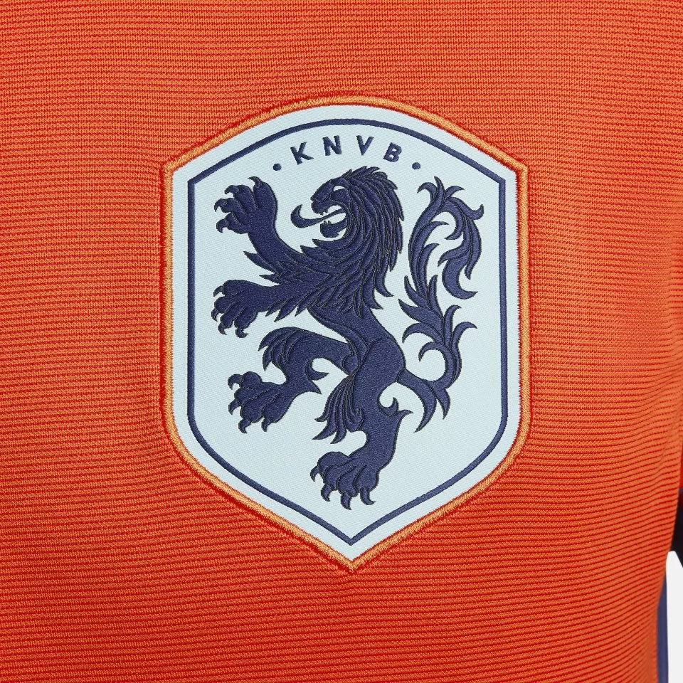 Pánský domácí dres s krátkým rukávem Nike Dri-FIT Nizozemsko Stadium 2024