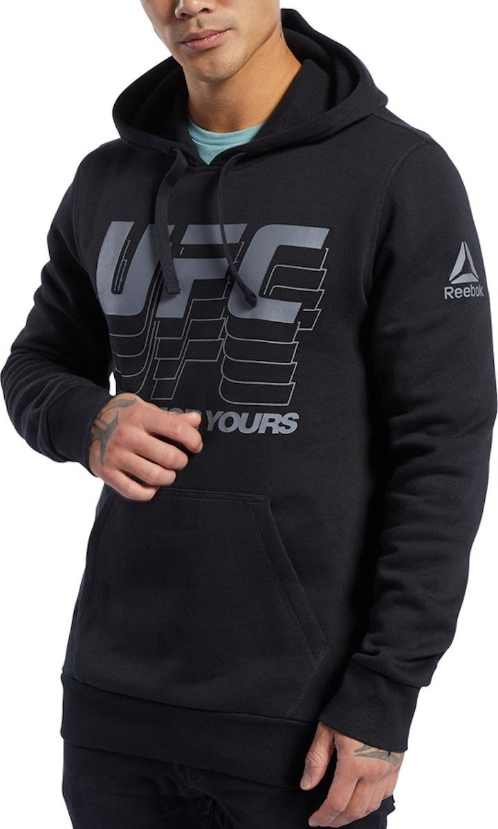 Hooded sweatshirt Reebok UFC FG PULLOVER HOODIE 