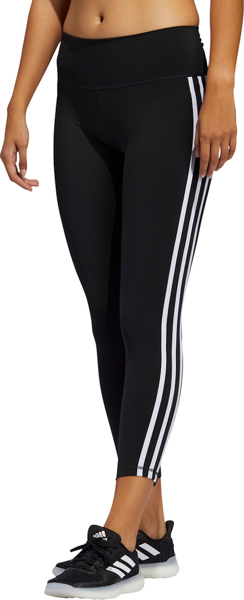  Adidas Essentials High Waisted Womens Leggings XS/A Black -White