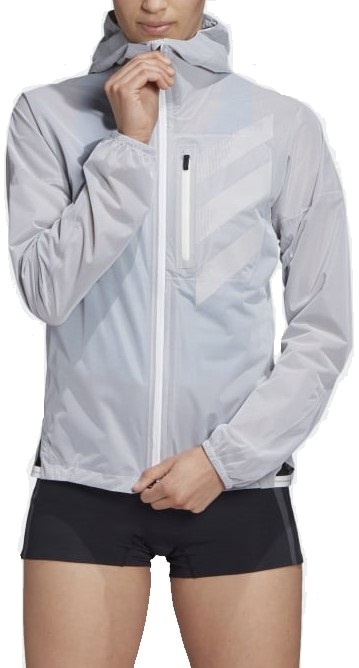 Chaqueta con capucha adidas Terrex W AGR Rain J