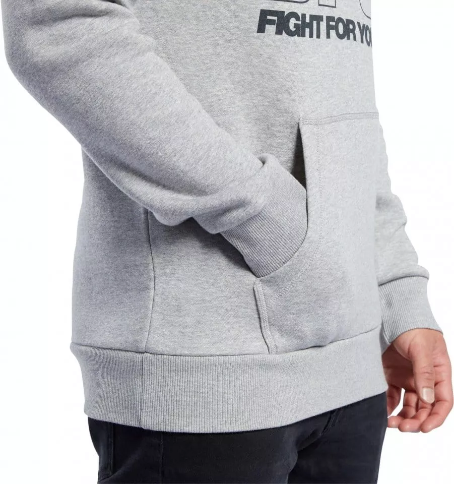 Hooded sweatshirt Reebok UFC FG PULLOVER HOODIE