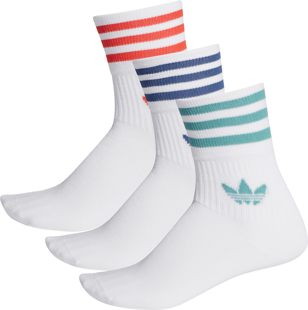 Ponožky adidas Originals Mid-Cut Crew (3 páry)