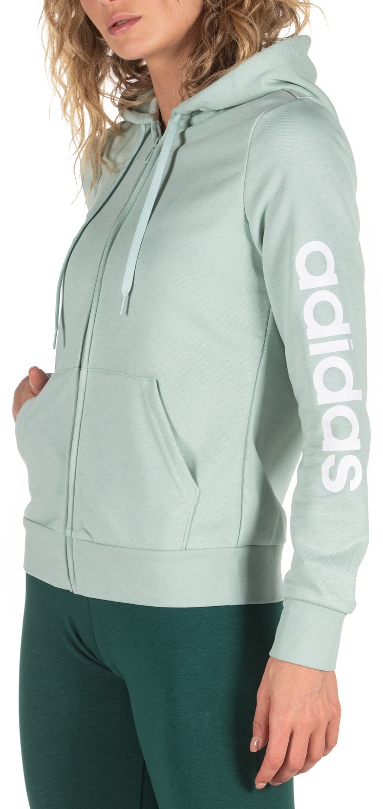 Sweatshirt com capuz adidas Sportswear WMNS Essentials Linear
