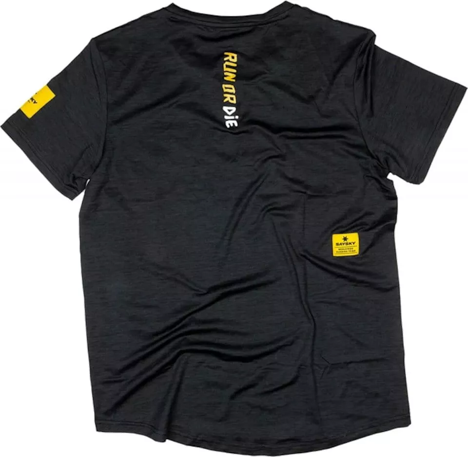 Unisex běžecké tričko s krátkým rukávem Saysky Die Pace