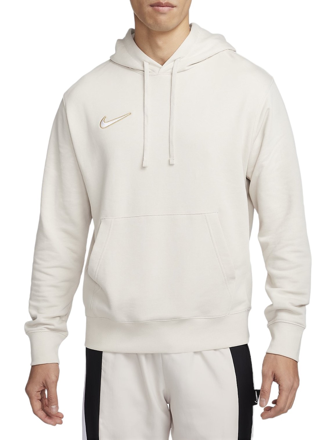 Nike white clearance and gold hoodie