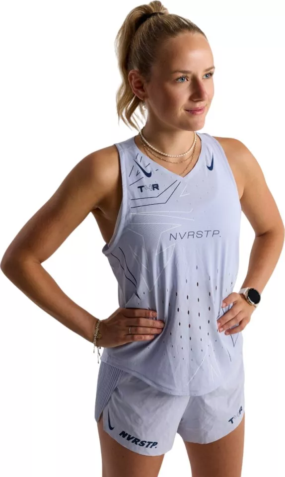 Camisola de alças Nike AeroSwift NVRSTP x Top4Running