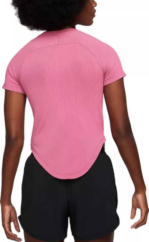 Dámské běžecké tričko s krátkým rukávem Nike Running Division