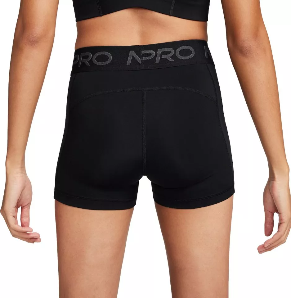 Nike Performance W NK DF RD MR 3IN RFLT SHORT - Sports shorts - black -  Zalando.de