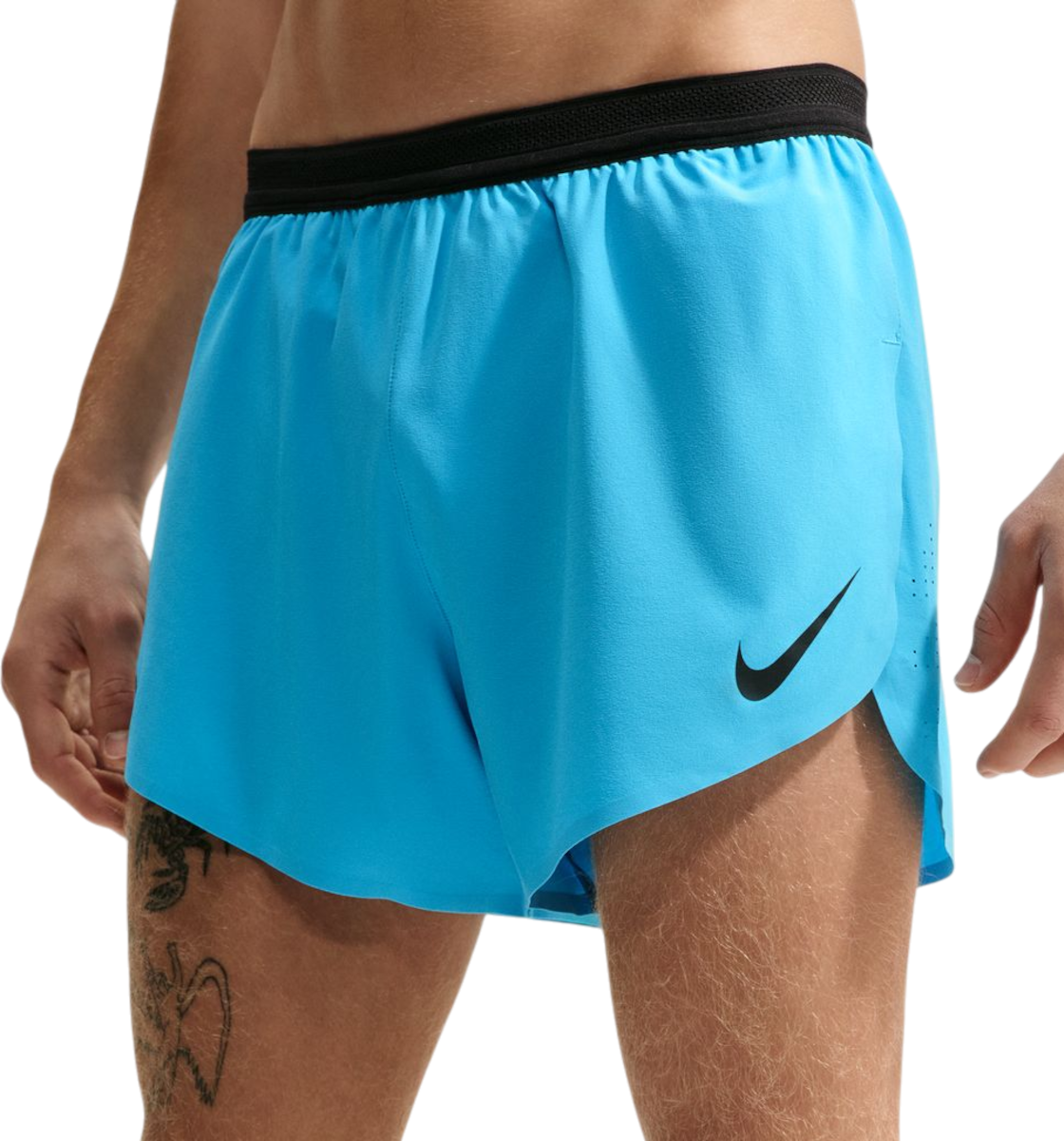 Nike AeroSwift 4inch Korte broeken, M, Blauw