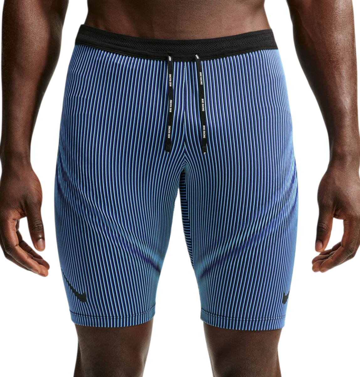 Nike AeroSwift Korte broeken, L, Blauw