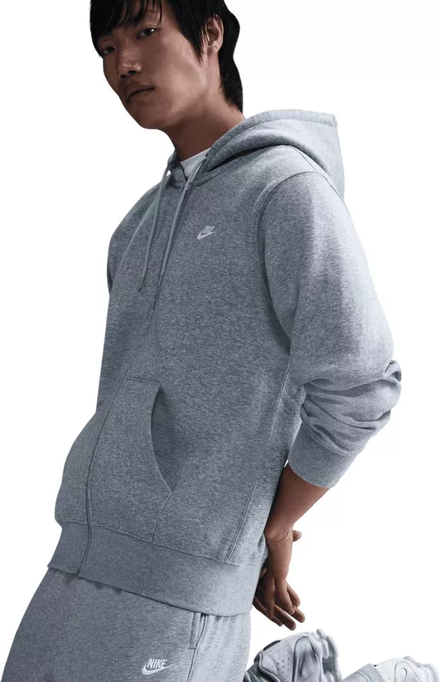 Hanorac cu gluga Nike  Club Fleece Full-Zip