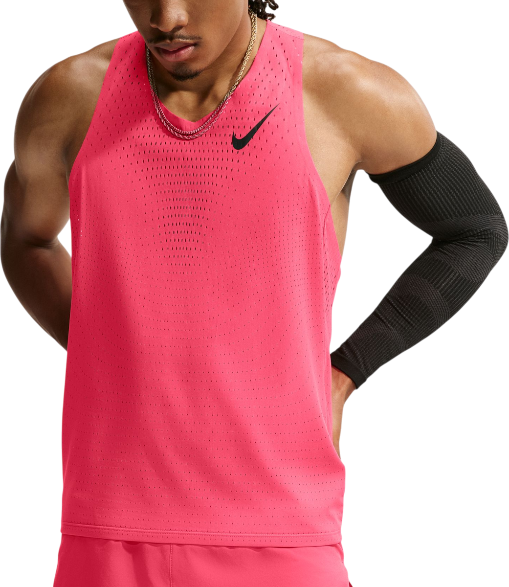 Nike AeroSwift Tanktop, S, Rood