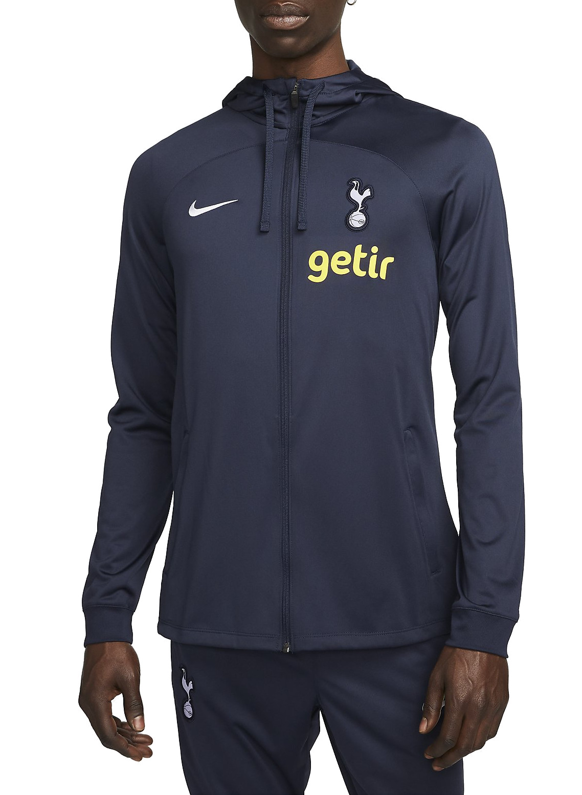 Τζάκετ με κουκούλα Nike THFC M NK DF STRK HD TRK JKT K