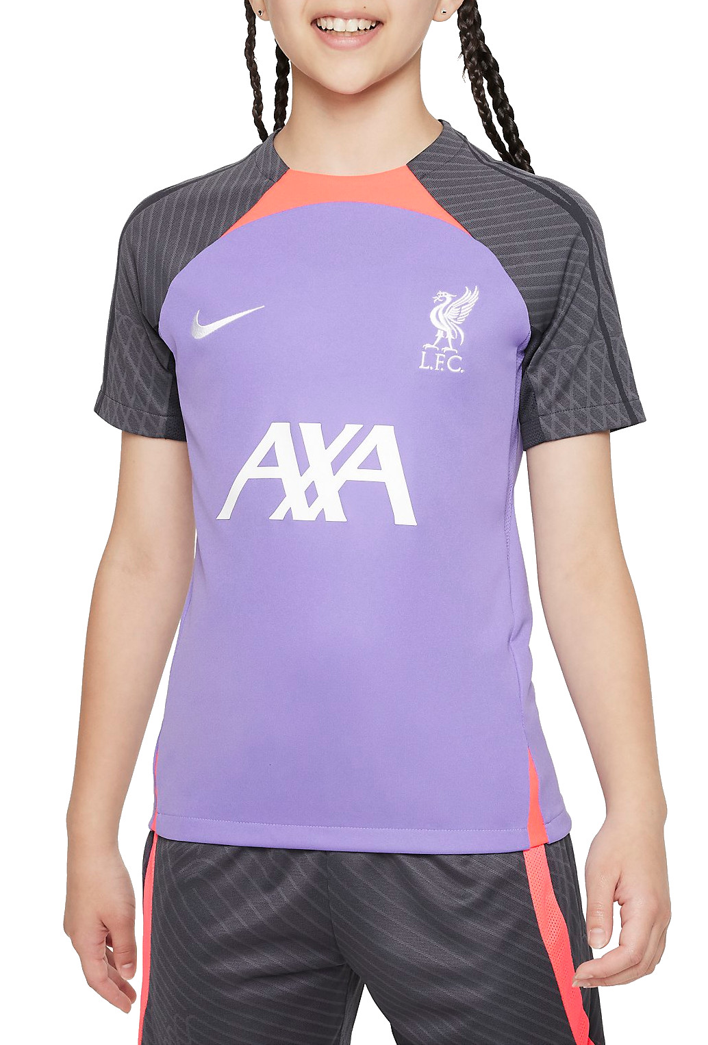 Dětské fotbalové tričko s krátkým rukávem Nike Dri-FIT Liverpool FC Strike