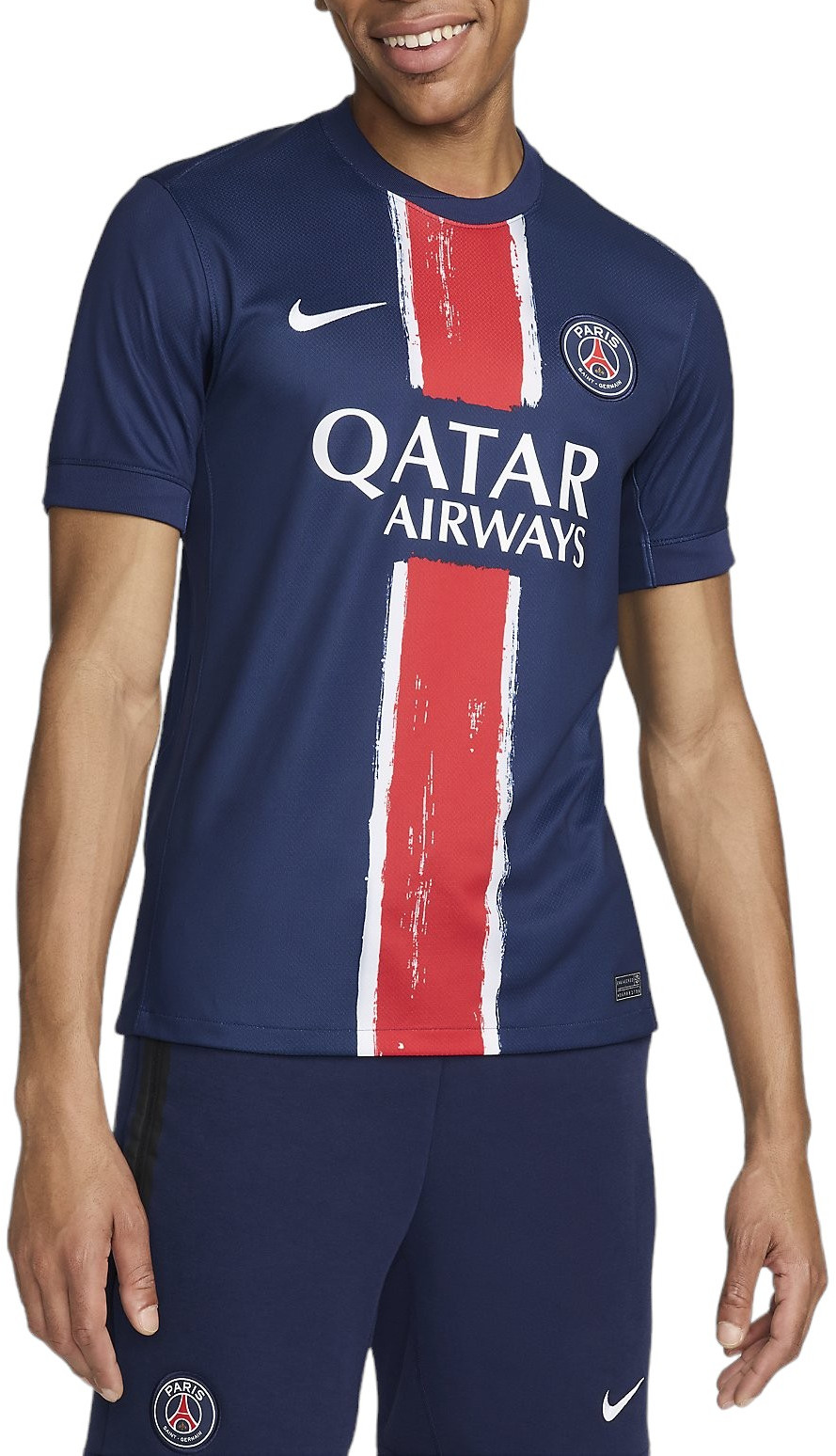 Pánský domácí fotbalový dres s krátkým rukávem Nike Paris Saint-Germain Stadium 2024/25
