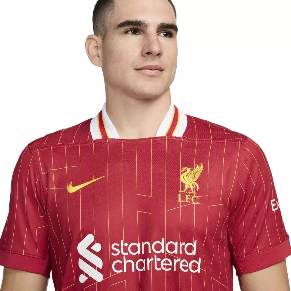 Pánský domácí fotbalový dres s krátkým rukávem Nike Liverpool FC Stadium 2024/25