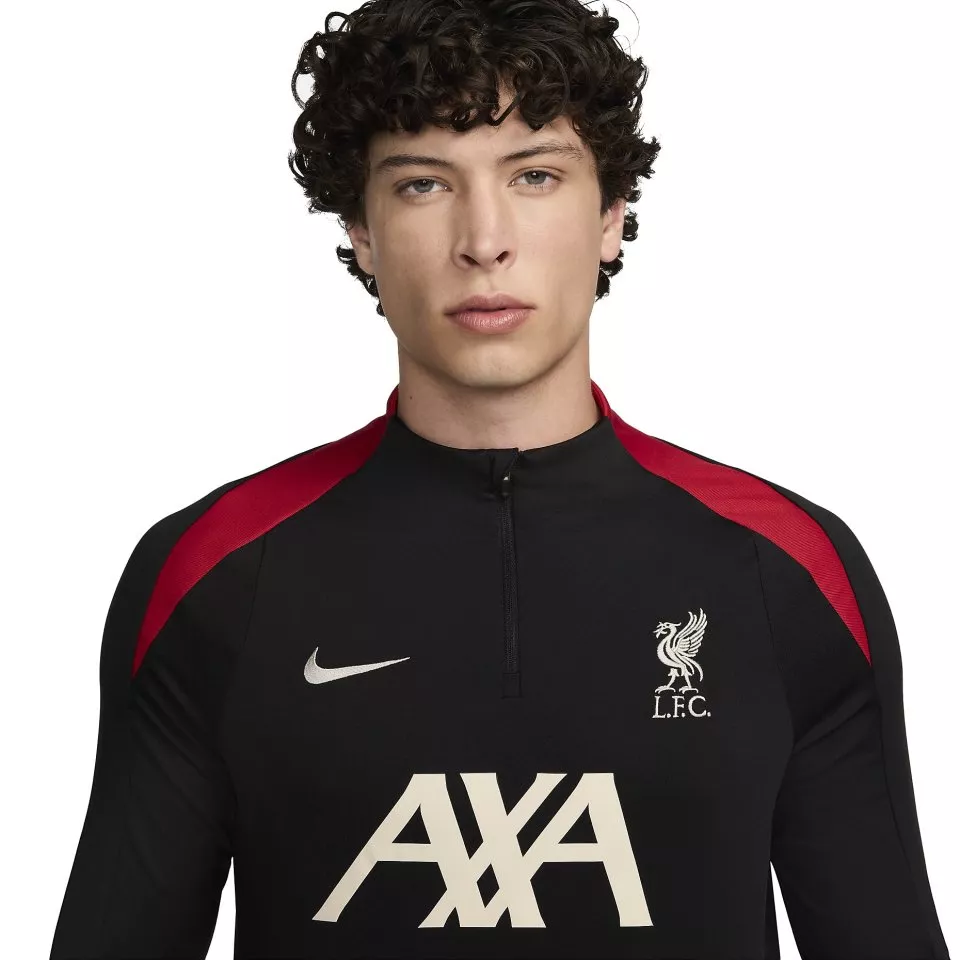 Pánské tréninkové fotbalové tričko s dlouhým rukávem Nike Dri-FIT Liverpool FC Drill