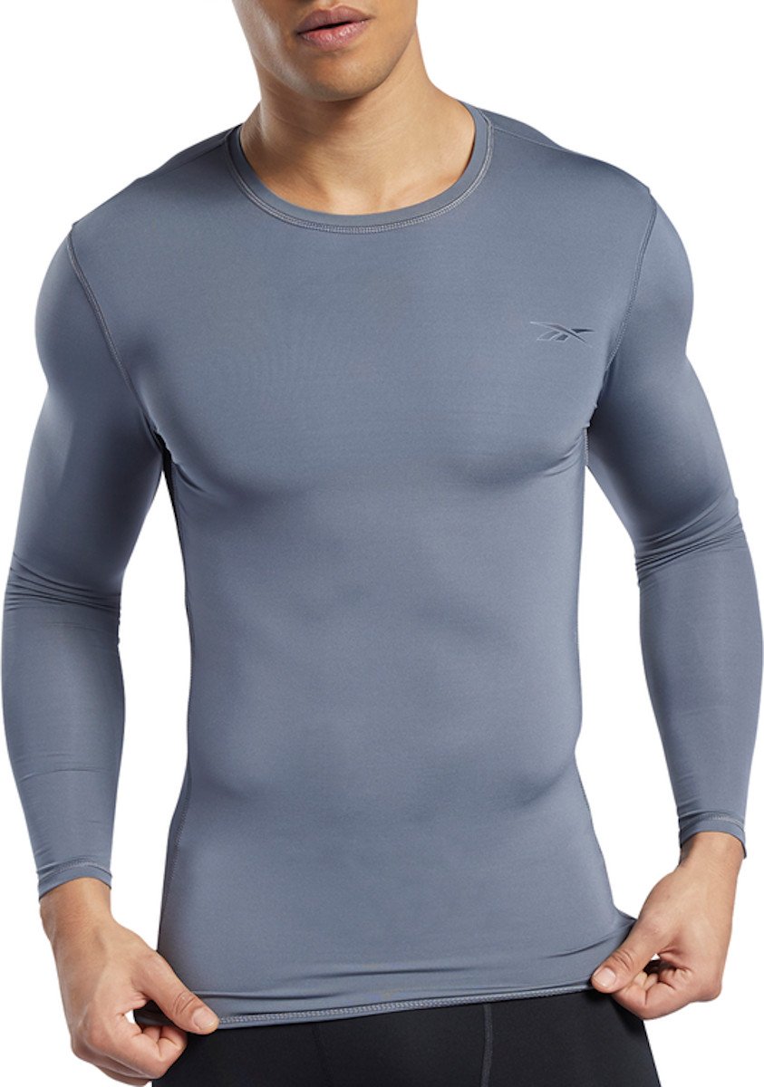 Magliette Reebok WOR COMPR LO SLEEVE SOLID